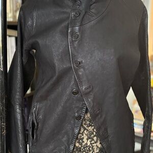 BORIS BIDIAN SABERT Rare Leather Jacket early 2000’s